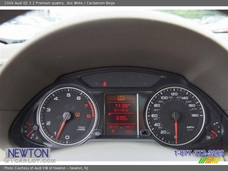Ibis White / Cardamom Beige 2009 Audi Q5 3.2 Premium quattro