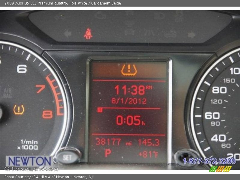 Ibis White / Cardamom Beige 2009 Audi Q5 3.2 Premium quattro