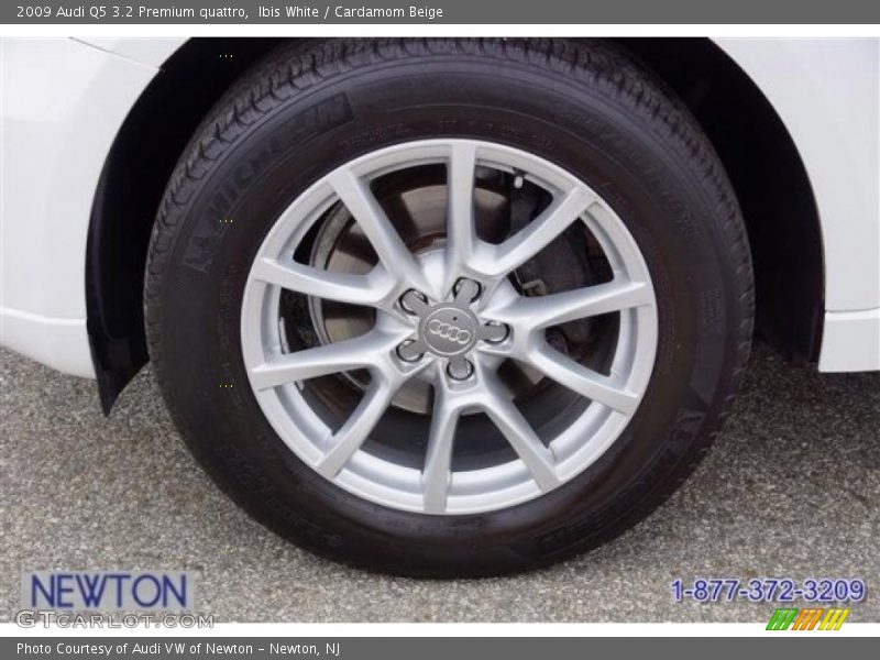 Ibis White / Cardamom Beige 2009 Audi Q5 3.2 Premium quattro