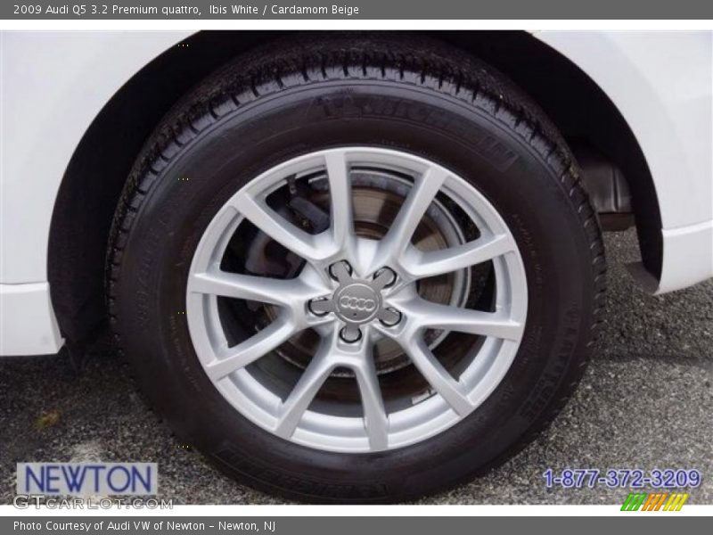 Ibis White / Cardamom Beige 2009 Audi Q5 3.2 Premium quattro