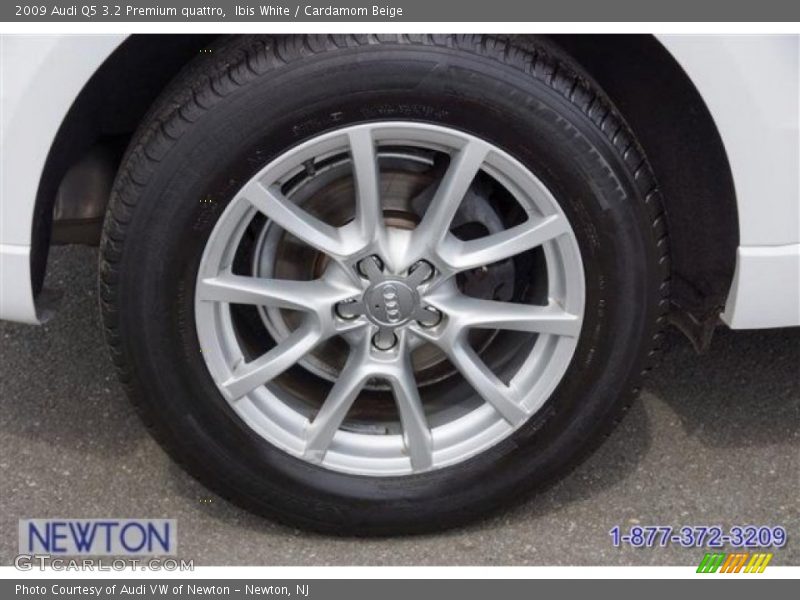 Ibis White / Cardamom Beige 2009 Audi Q5 3.2 Premium quattro
