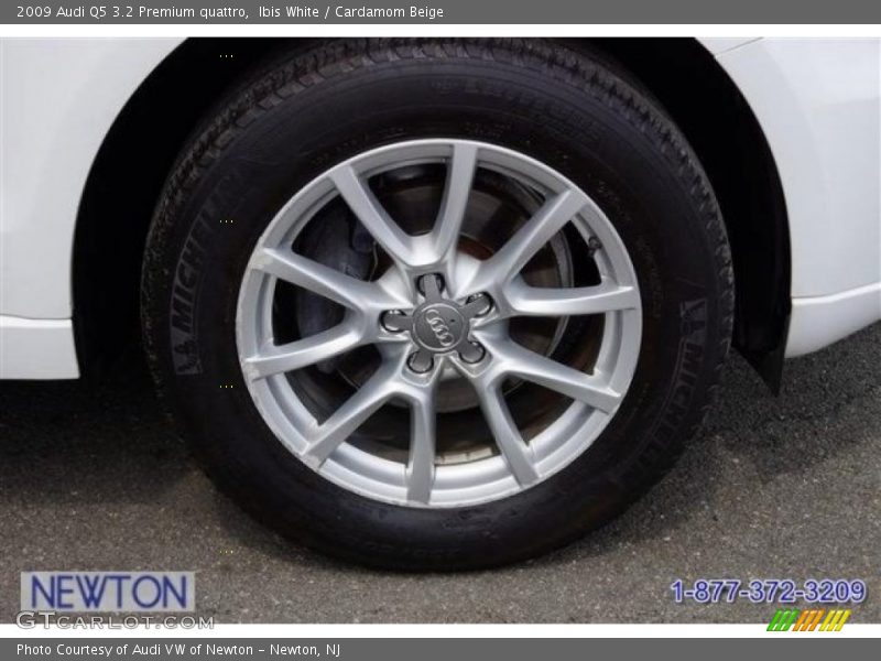 Ibis White / Cardamom Beige 2009 Audi Q5 3.2 Premium quattro