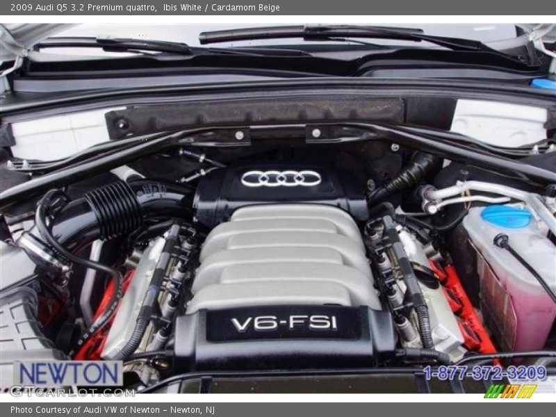 Ibis White / Cardamom Beige 2009 Audi Q5 3.2 Premium quattro