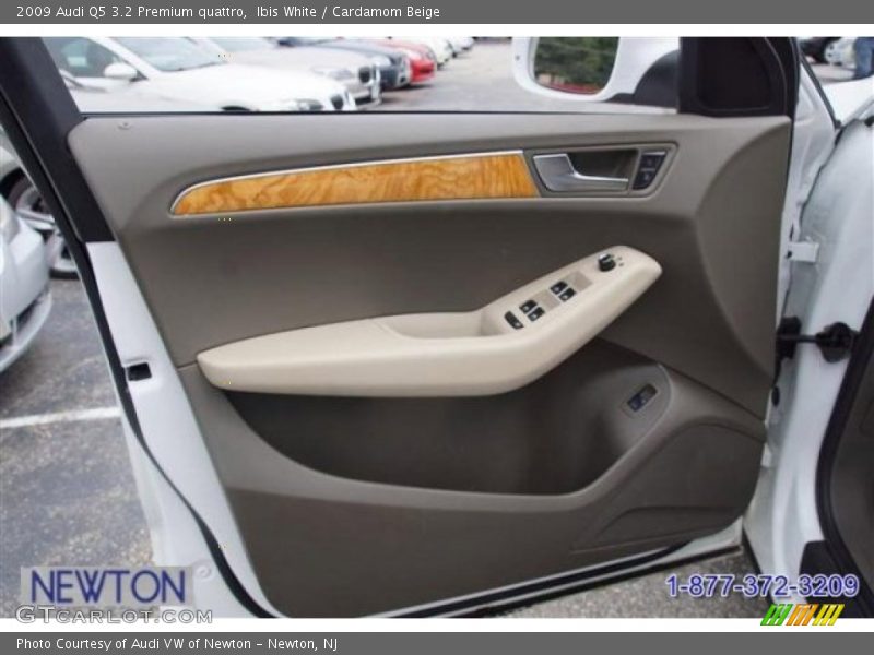 Ibis White / Cardamom Beige 2009 Audi Q5 3.2 Premium quattro