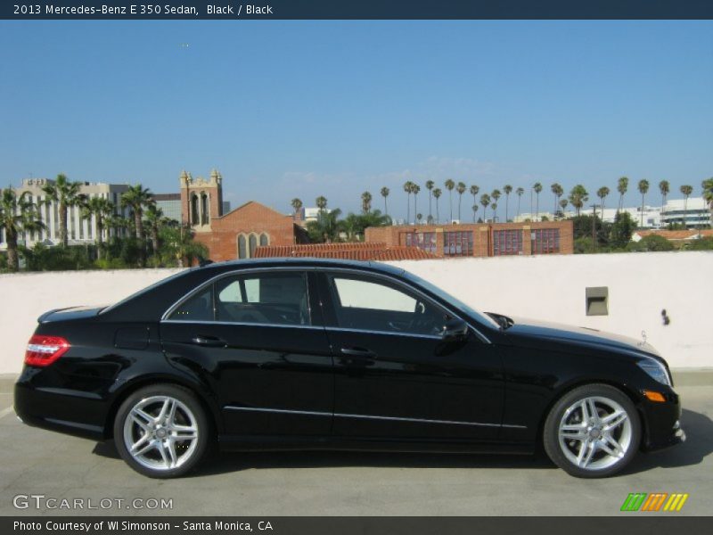 Black / Black 2013 Mercedes-Benz E 350 Sedan