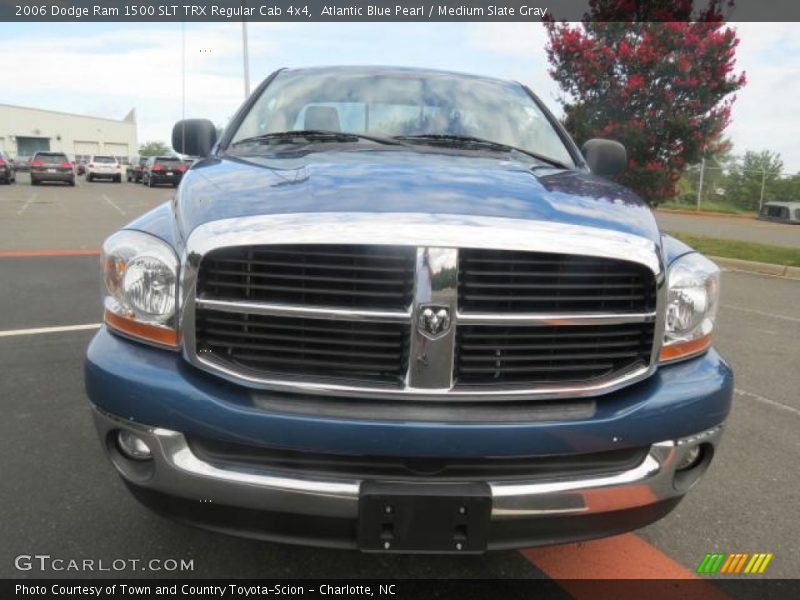 Atlantic Blue Pearl / Medium Slate Gray 2006 Dodge Ram 1500 SLT TRX Regular Cab 4x4