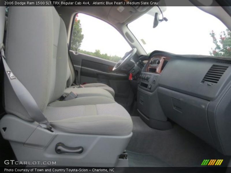 Atlantic Blue Pearl / Medium Slate Gray 2006 Dodge Ram 1500 SLT TRX Regular Cab 4x4