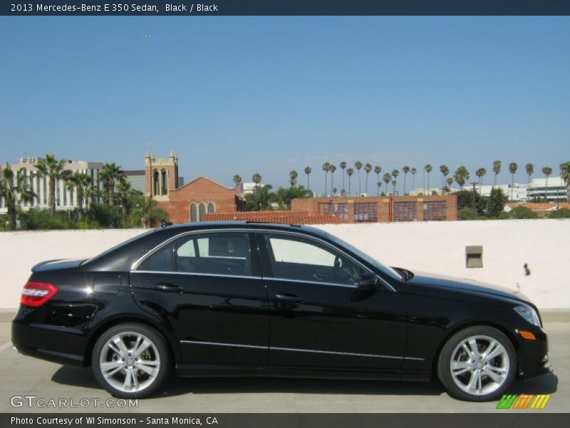 Black / Black 2013 Mercedes-Benz E 350 Sedan