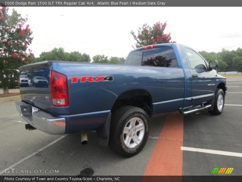 Atlantic Blue Pearl / Medium Slate Gray 2006 Dodge Ram 1500 SLT TRX Regular Cab 4x4