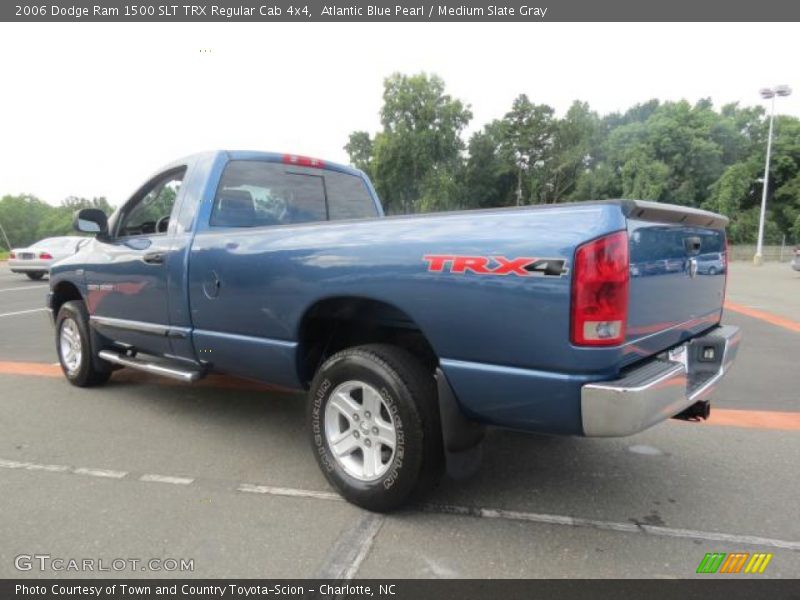 Atlantic Blue Pearl / Medium Slate Gray 2006 Dodge Ram 1500 SLT TRX Regular Cab 4x4