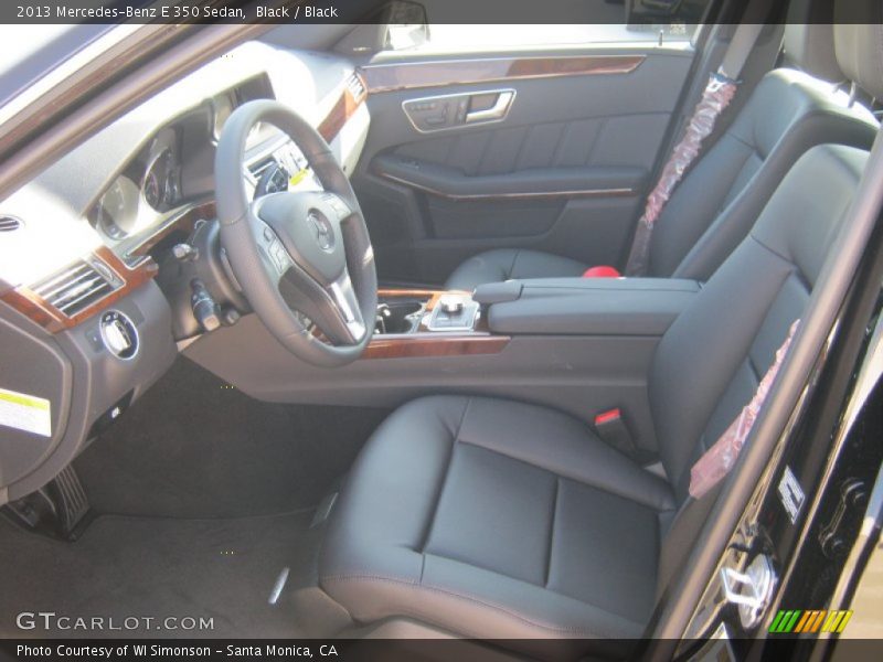 Black / Black 2013 Mercedes-Benz E 350 Sedan