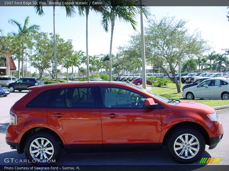 Blazing Copper Metallic / Camel 2007 Ford Edge SEL Plus