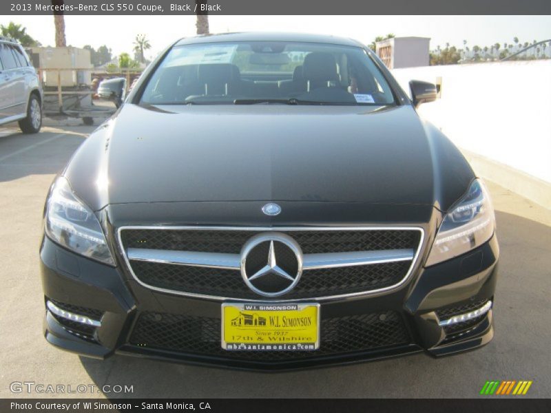 Black / Black 2013 Mercedes-Benz CLS 550 Coupe