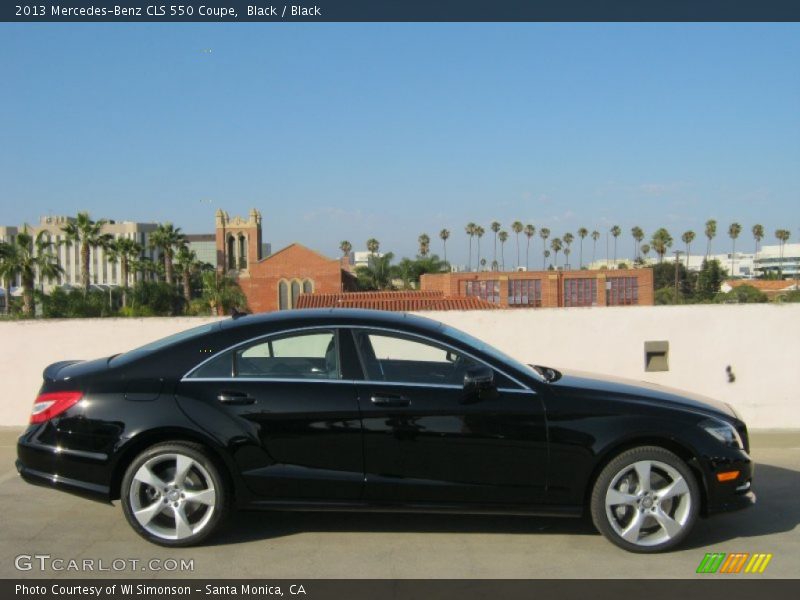 Black / Black 2013 Mercedes-Benz CLS 550 Coupe
