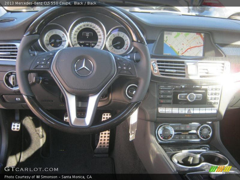 Black / Black 2013 Mercedes-Benz CLS 550 Coupe