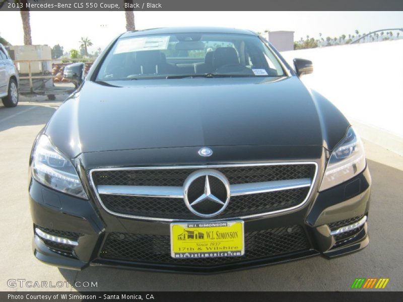Black / Black 2013 Mercedes-Benz CLS 550 Coupe