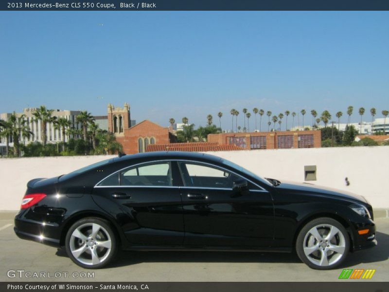 Black / Black 2013 Mercedes-Benz CLS 550 Coupe