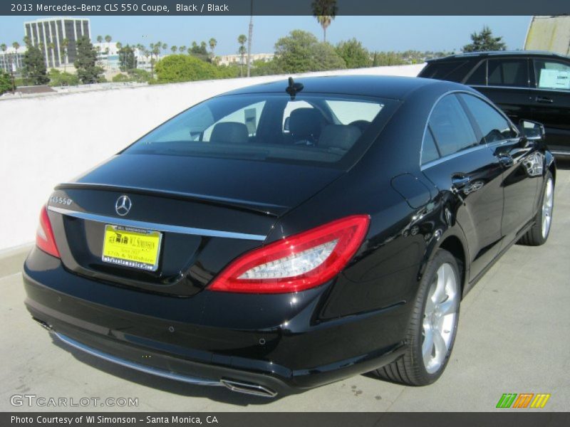 Black / Black 2013 Mercedes-Benz CLS 550 Coupe