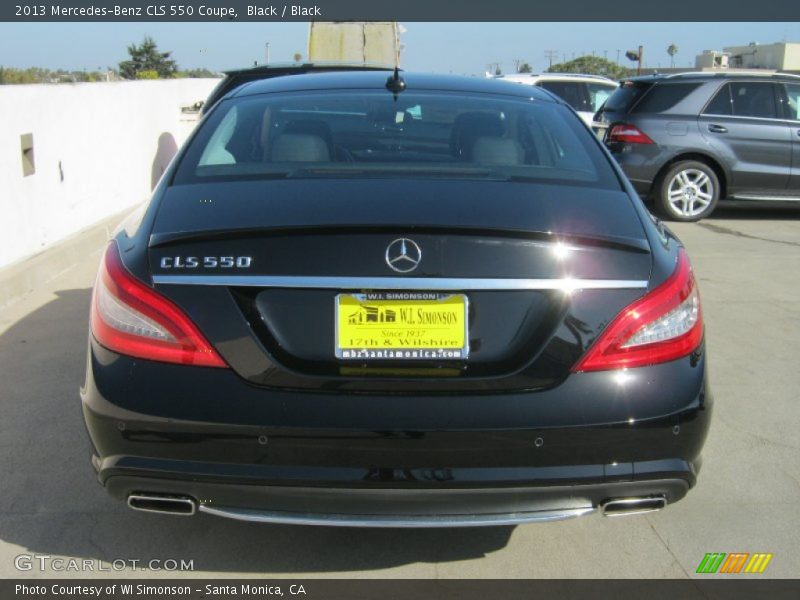 Black / Black 2013 Mercedes-Benz CLS 550 Coupe