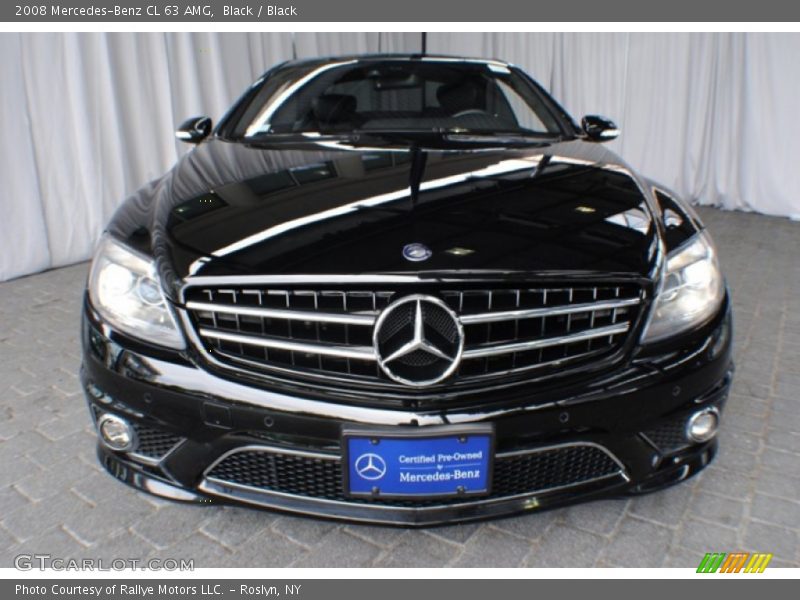 Black / Black 2008 Mercedes-Benz CL 63 AMG