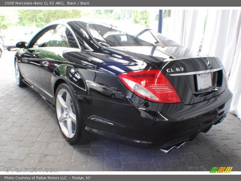 Black / Black 2008 Mercedes-Benz CL 63 AMG