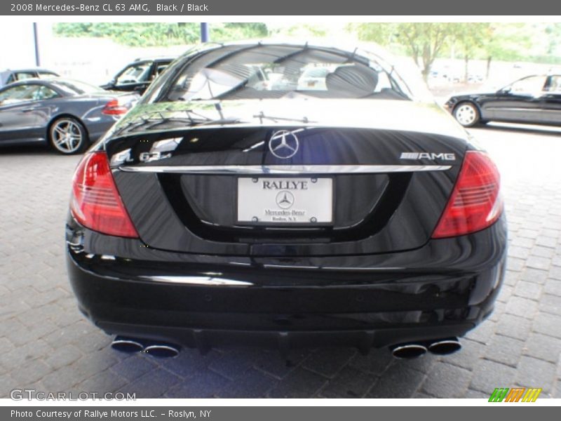 Black / Black 2008 Mercedes-Benz CL 63 AMG