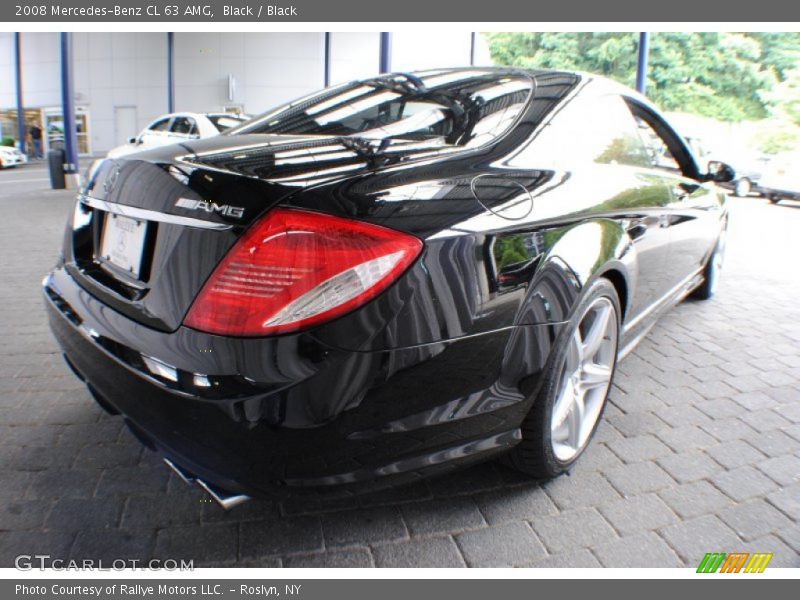 Black / Black 2008 Mercedes-Benz CL 63 AMG