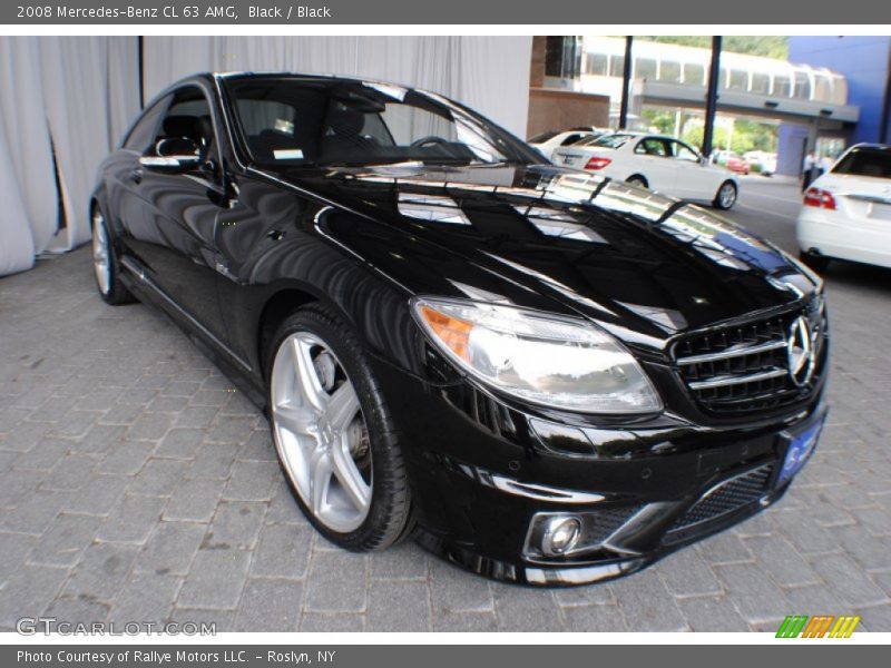 Black / Black 2008 Mercedes-Benz CL 63 AMG