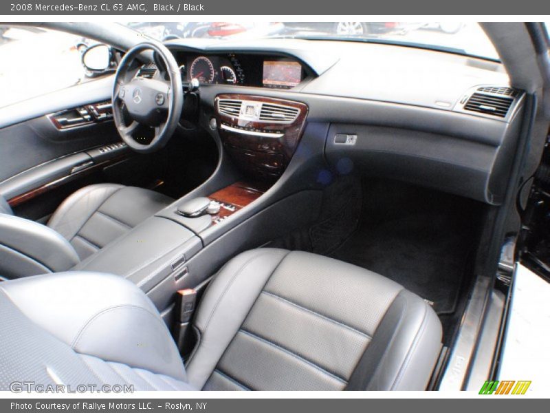 Black / Black 2008 Mercedes-Benz CL 63 AMG