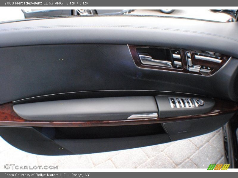 Black / Black 2008 Mercedes-Benz CL 63 AMG
