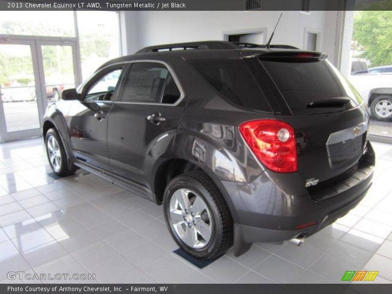 Tungsten Metallic / Jet Black 2013 Chevrolet Equinox LT AWD