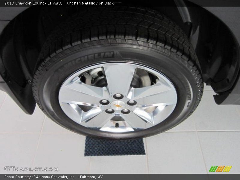 Tungsten Metallic / Jet Black 2013 Chevrolet Equinox LT AWD