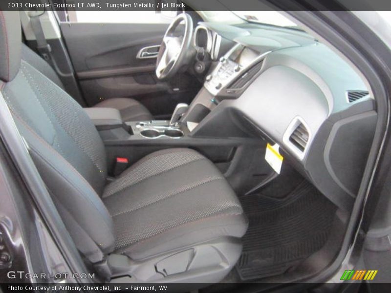Tungsten Metallic / Jet Black 2013 Chevrolet Equinox LT AWD
