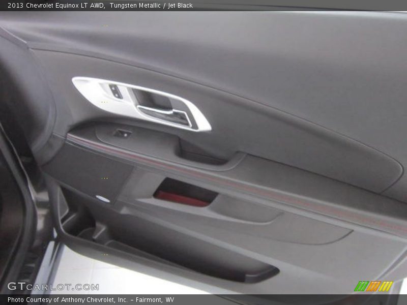 Tungsten Metallic / Jet Black 2013 Chevrolet Equinox LT AWD