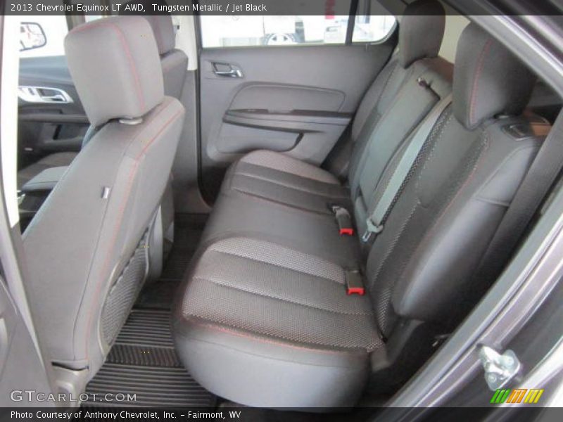 Rear Seat of 2013 Equinox LT AWD