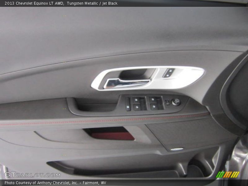 Tungsten Metallic / Jet Black 2013 Chevrolet Equinox LT AWD