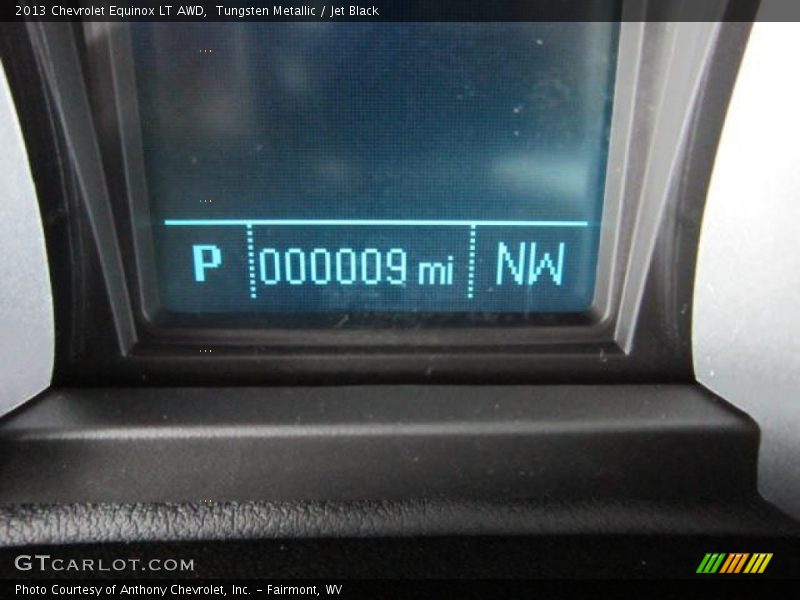 Tungsten Metallic / Jet Black 2013 Chevrolet Equinox LT AWD