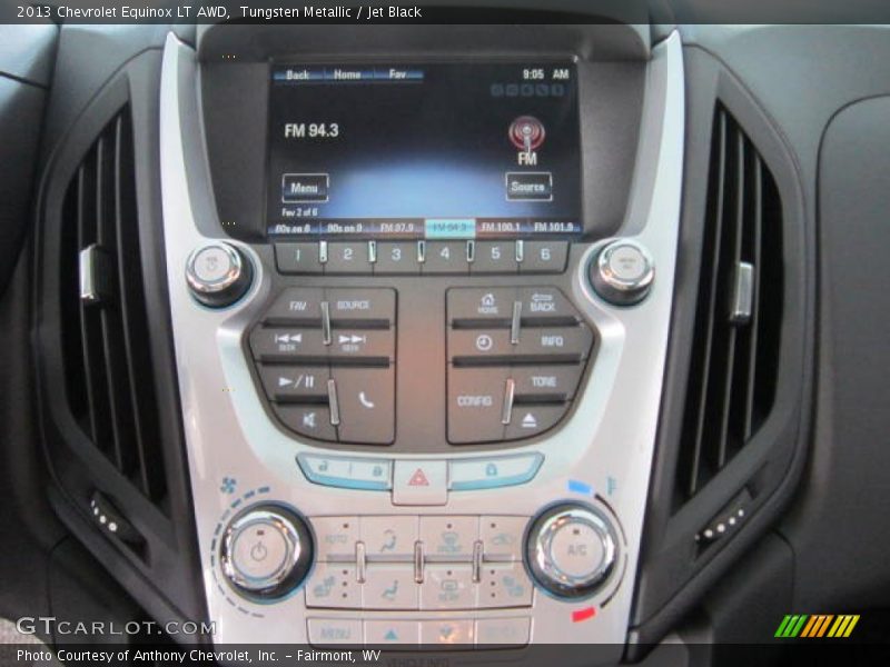 Controls of 2013 Equinox LT AWD