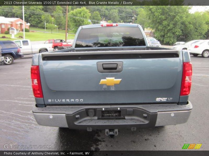 Blue Granite Metallic / Ebony 2013 Chevrolet Silverado 1500 LT Extended Cab 4x4