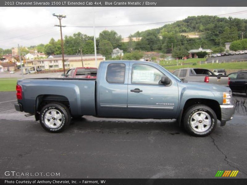  2013 Silverado 1500 LT Extended Cab 4x4 Blue Granite Metallic