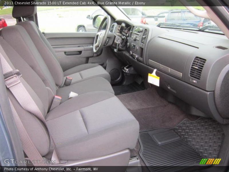  2013 Silverado 1500 LT Extended Cab 4x4 Ebony Interior