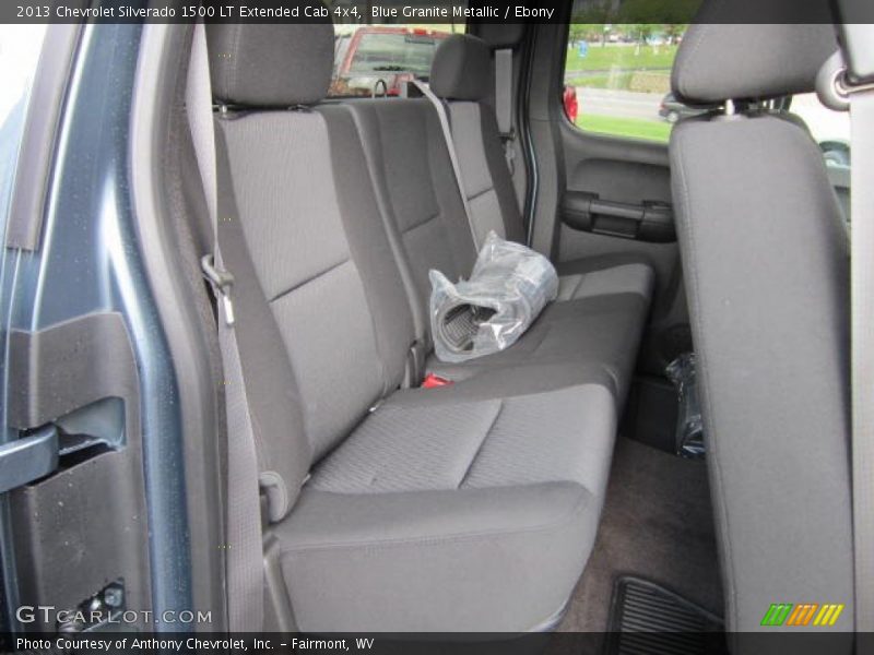 Rear Seat of 2013 Silverado 1500 LT Extended Cab 4x4