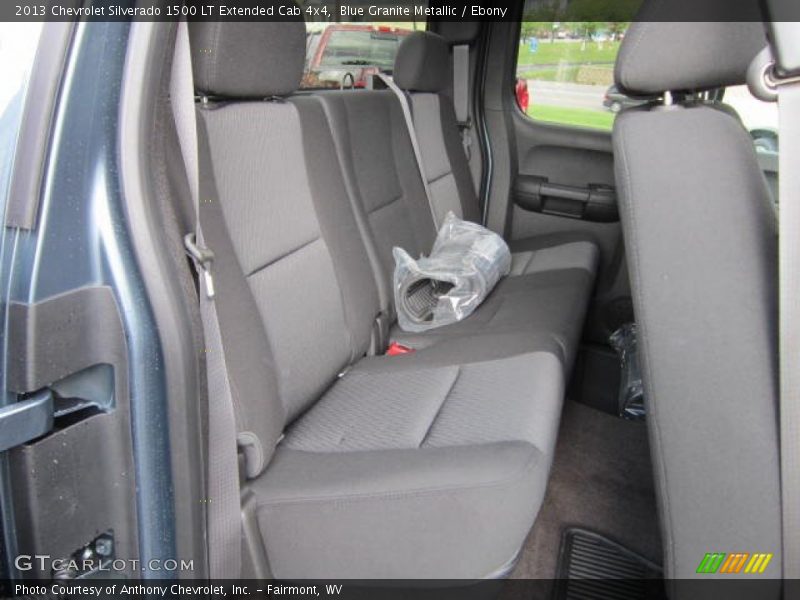 Rear Seat of 2013 Silverado 1500 LT Extended Cab 4x4