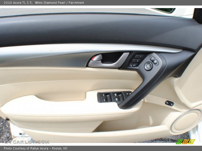White Diamond Pearl / Parchment 2010 Acura TL 3.5