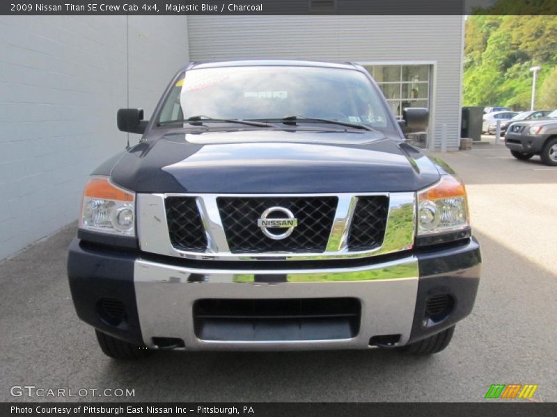 Majestic Blue / Charcoal 2009 Nissan Titan SE Crew Cab 4x4