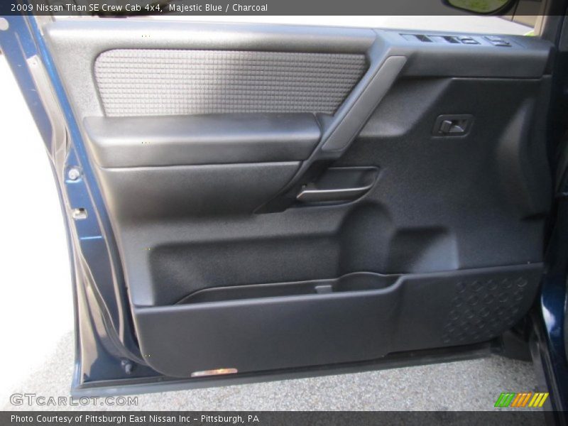 Majestic Blue / Charcoal 2009 Nissan Titan SE Crew Cab 4x4