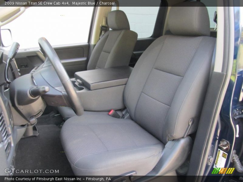 Majestic Blue / Charcoal 2009 Nissan Titan SE Crew Cab 4x4