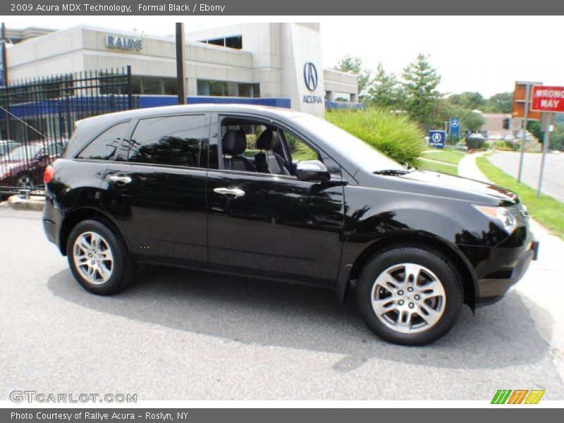 Formal Black / Ebony 2009 Acura MDX Technology