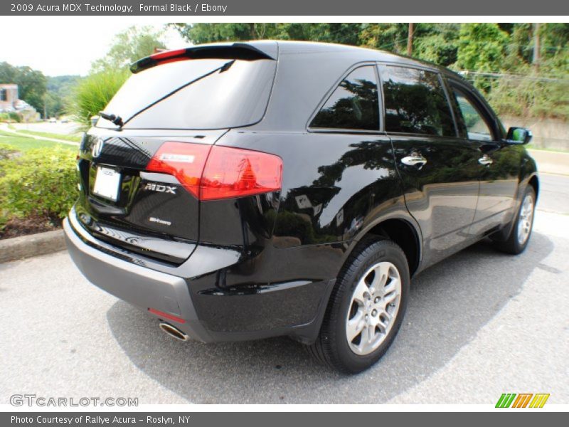 Formal Black / Ebony 2009 Acura MDX Technology