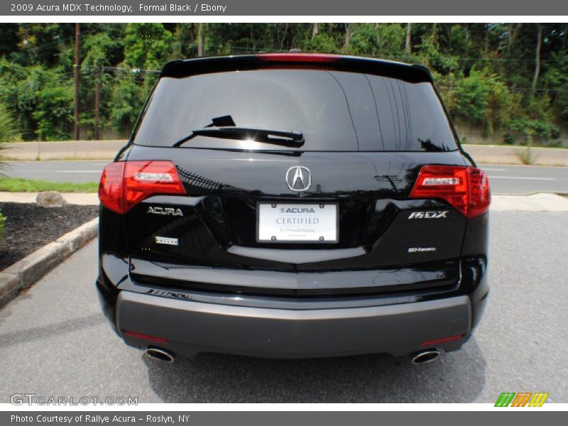 Formal Black / Ebony 2009 Acura MDX Technology